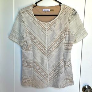 Calvin Klein top. Size medium.